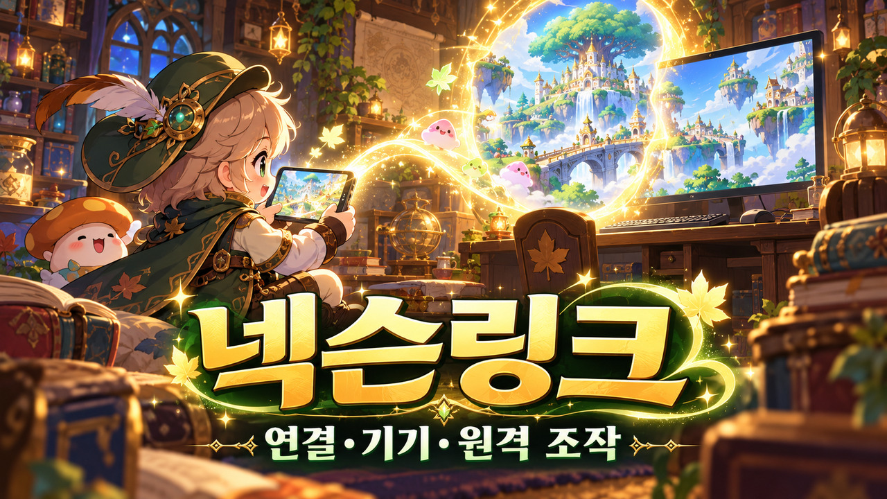 메이플 넥슨링크 / 연결 조건부터 사냥 제한까지