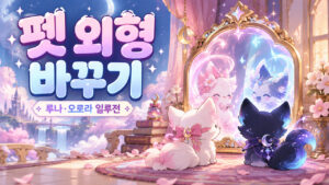 메이플 루나·오로라 일루전｜자석펫 외형 변경과 펫 장비가 안 보이는 이유